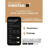MILLESIME240DB Cantinetta vino per invecchiamento doppia zona - 237 bottiglie - Climadiff