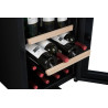 Cantina a temperatura controllata LS38BLACK 38 Bottiglie - La Sommelière
