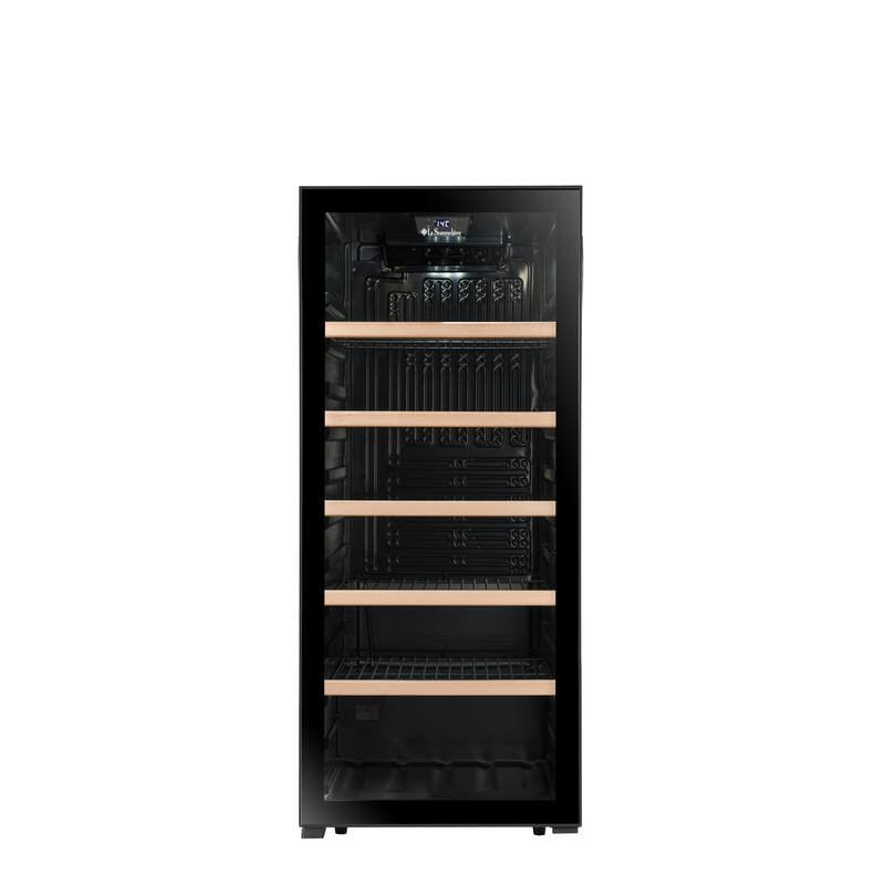 Cantinetta con Controllo della Temperatura LS117BLACK 121 Bottiglie - La Sommelière