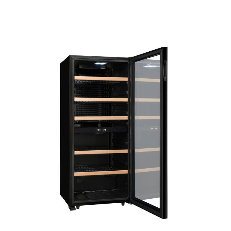 Cave de mise à température double zone LS102DZBLACK 102 Bouteilles - La Sommelière