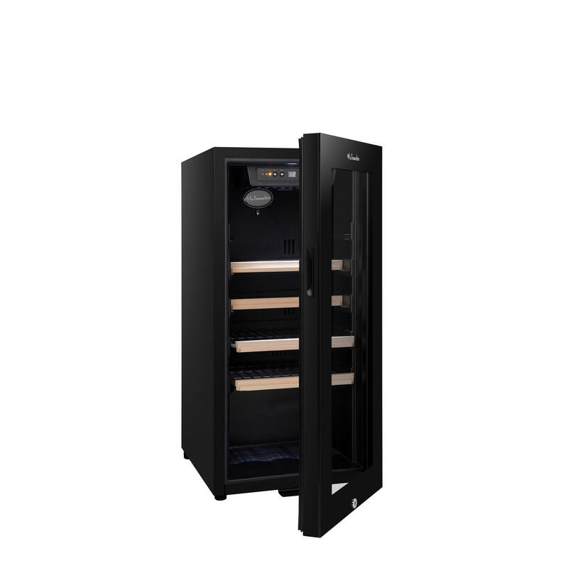 Cantina a temperatura controllata LS38BLACK 38 Bottiglie - La Sommelière