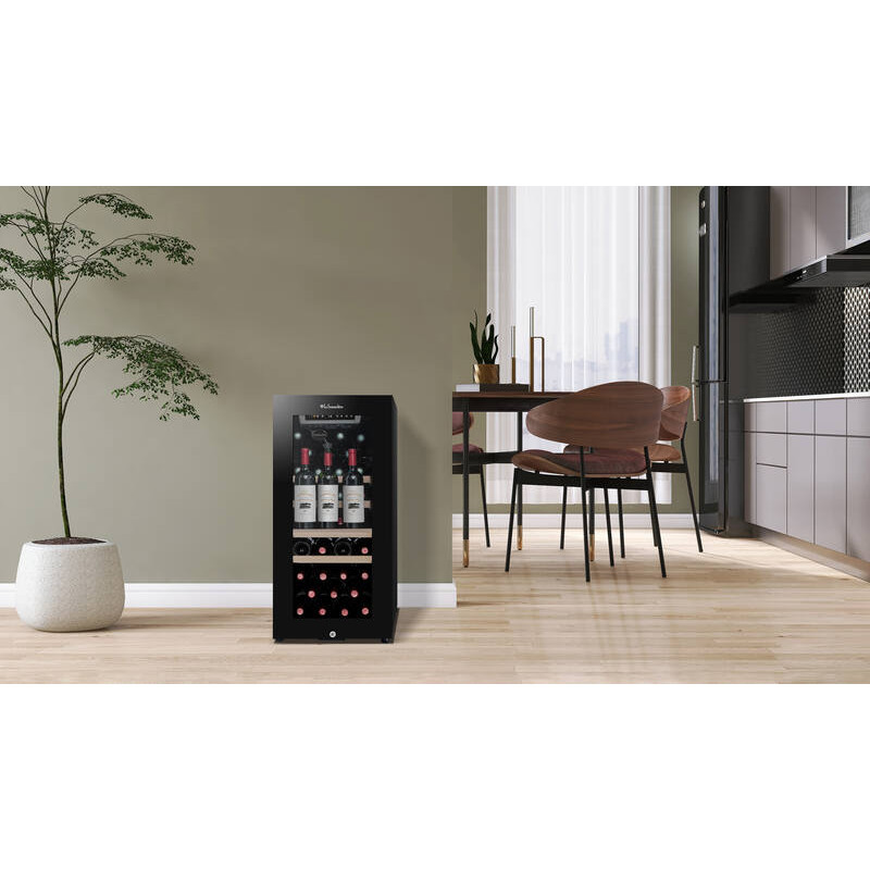 Cantina a temperatura controllata LS38BLACK 38 Bottiglie - La Sommelière