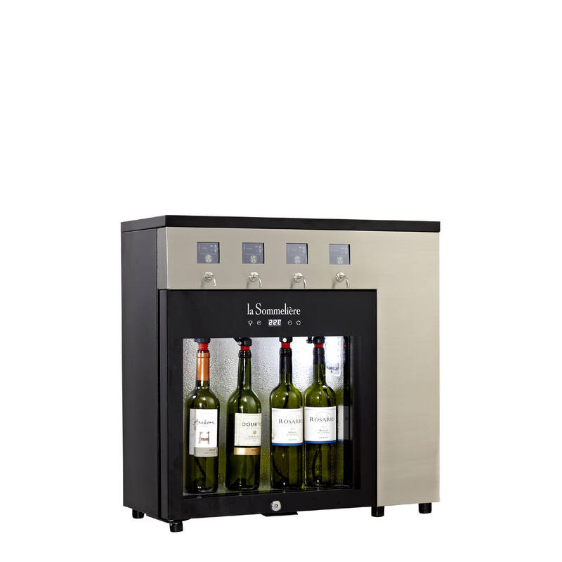 Dispenser di vino al bicchiere DVV4SSE - La Sommelière