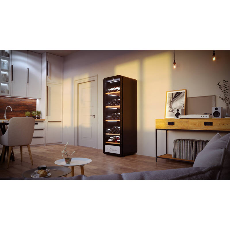 Cantina di invecchiamento connessa APOGEE200PVN La Sommelière 185 Bottiglie