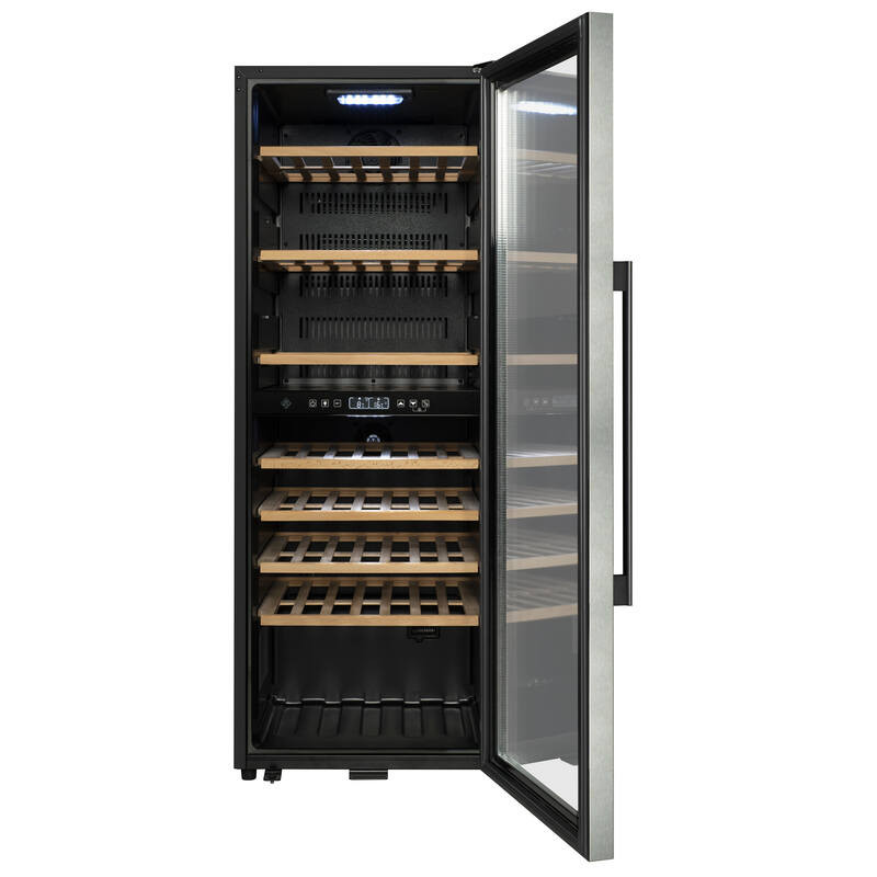 Dual-compartment service wine cellar ECS81.2Z 75 Bottles - La Sommelière